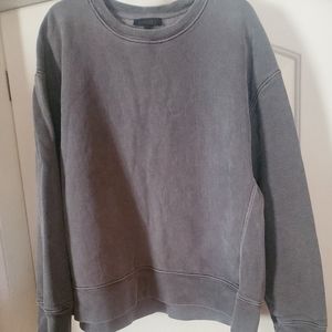 Season 3 Yeezy grey oversized crewneck sweater